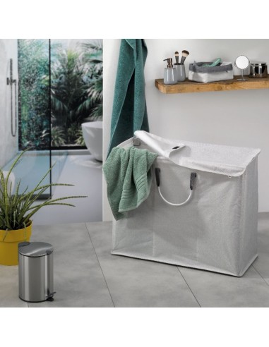Poubelle Salle de Bain - Mats - 3L - Inox Mat