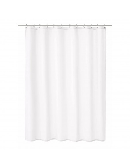 Rideau de douche Textile - Blanc - 240x180 cm - Kleine Wolke