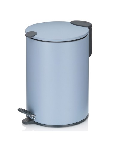 Poubelle Salle de Bain - Mats - 3L - Bleu Pastel