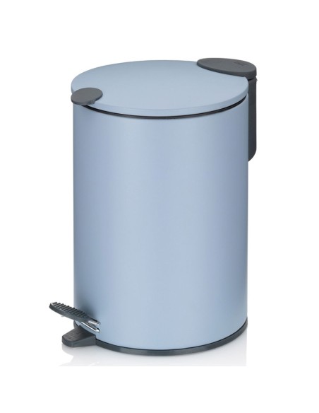 Poubelle Salle de Bain - Mats - 3L - Bleu Pastel