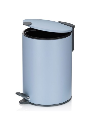 Poubelle Salle de Bain - Mats - 3L - Bleu Pastel