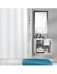 Rideau de douche Textile - Blanc - 240x180 cm - Kleine Wolke 2