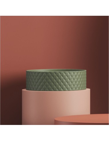 Vasque à poser - Rombo - 44cm - Matt 8 coloris