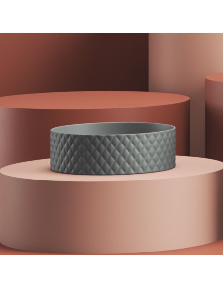 Vasque à poser - Rombo - 44cm - Matt 8 coloris