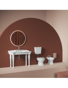 Lavabo sur pieds - Hermitage 112 cm- Pieds céramique -... 2