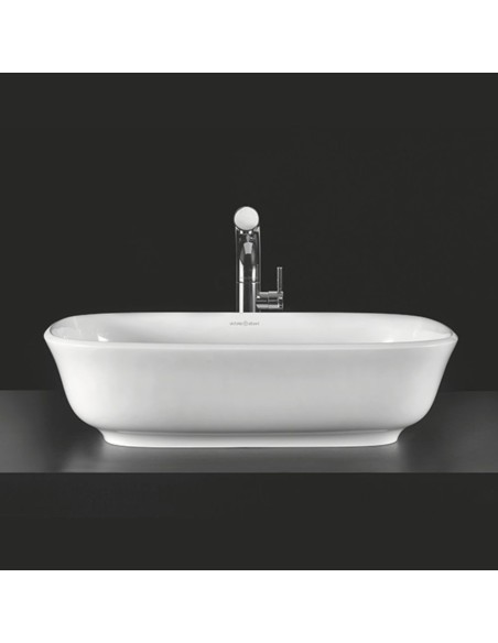 Vasque à poser - Amiata 60 - Quarrycast™ - Blanc Brillant ou Mat - Victoria+Albert