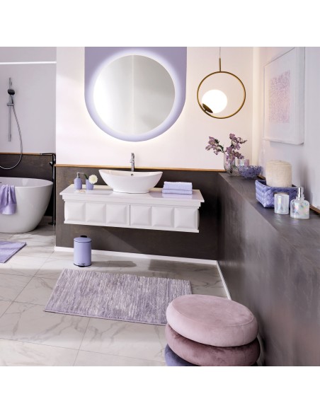 Tapis de bain antidérapant Glow - Lavande argentée - 3 Tailles