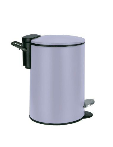 Poubelle à pédale - Silence - Lavande - 3 Litres