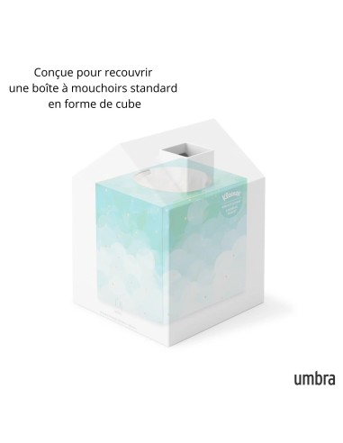 Boite à mouchoirs carrée - Casa - Blanche