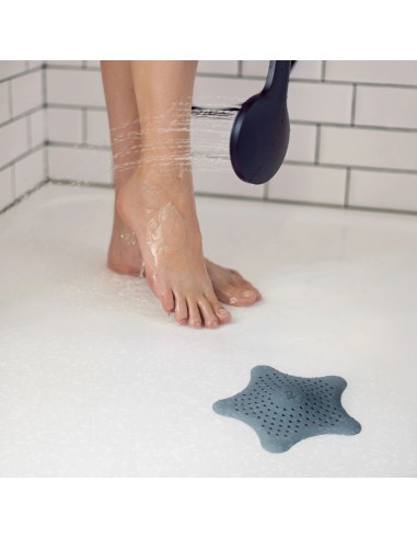 Attrape cheveux - Starfish hair catcher - Bleu...