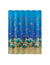 Rideaux de douche poissons et fonds marins