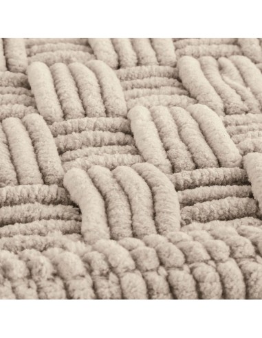 Tapis de Bain - Fait Main - Matino Beige Soie -...