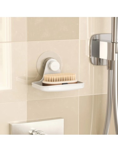 Porte savon mural Adhésif flexible - Blanc - Umbra