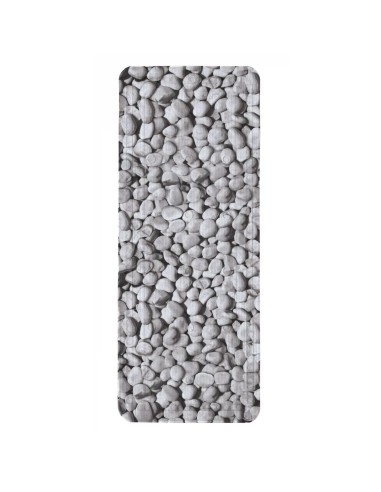 Tapis anti-dérapant baignoire Long motif cailloux et pierres naturelles