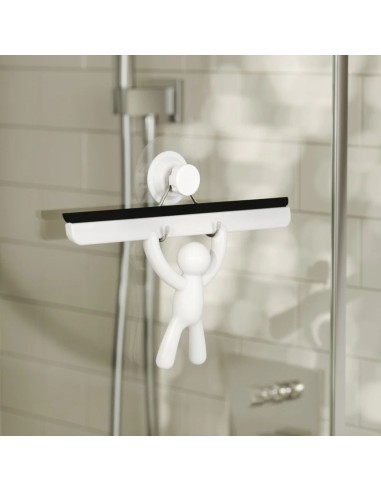 Raclette de douche originale Buddy Blanc -...