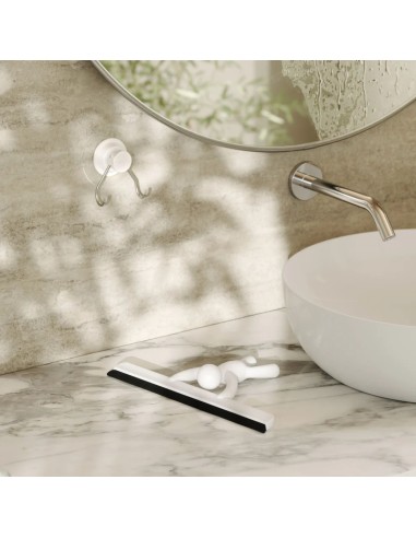 Raclette de douche originale Buddy Blanc -...