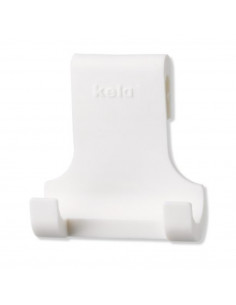 Crochet de douche multifonctions - Blanc - Kela