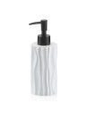 distributeur de savon Mérida en soft touch blanc 3D de kela