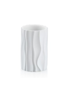 Gobelet en relief - Merida - Blanc