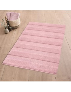 Tapis de bain antidérapant - Tikka - Rose - 3 tailles