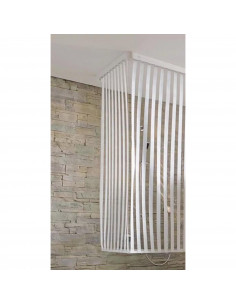 Rideau court de Baignoire Store - Stripes - Kleine Wolke