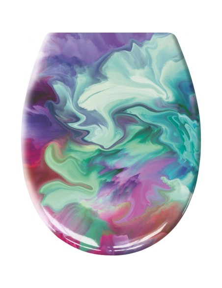 Abattant WC design « Fusion » – Fermeture douce, nettoyage facile