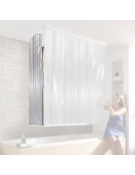 Rideau court de Baignoire Store - Milky - Kleine Wolke