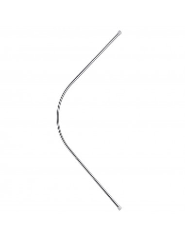 Tringle pour Rideau de Douche d'Angle Arrondie...