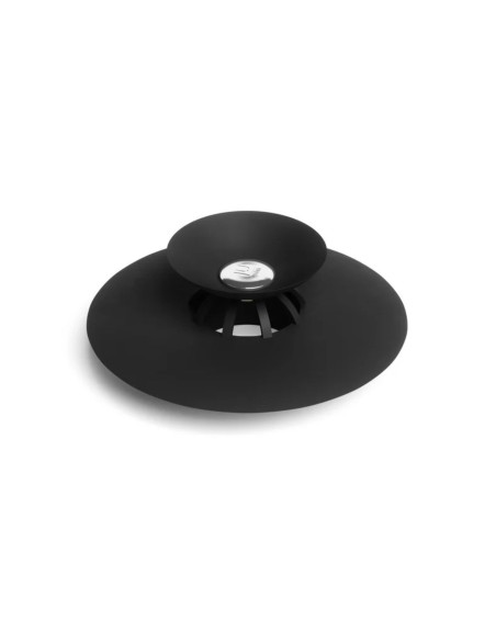 Flex drain noir bonde de baignoire et capture les cheveux