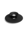 Flex drain noir bonde de baignoire et capture les cheveux