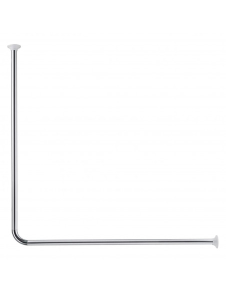Tringle rideau de Douche d'angle 90cm - Kleine Wolke