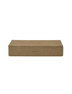 Boîte à bijoux - Sahla M en Suédine - Coloris Indian Tan de la marque BLOMUS 2