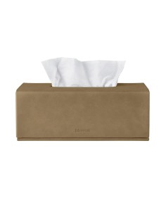 Boîte à Mouchoirs - Sahla en Suédine - Coloris Indian Tan de la marque Blomus