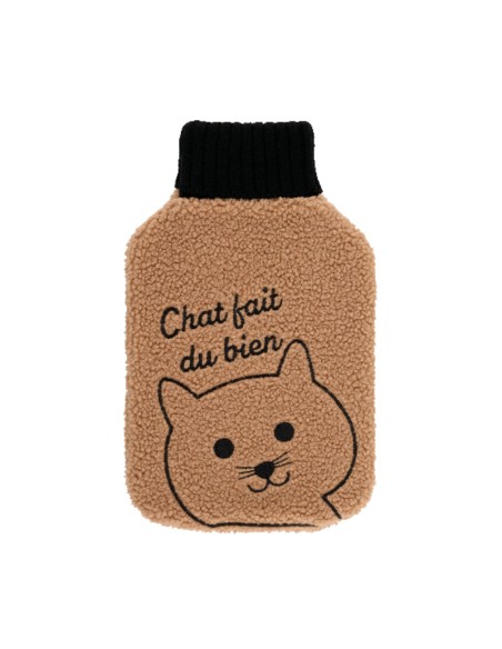 Bouillotte Savoie à Eau - Chat fait du bien - Derrière La Porte