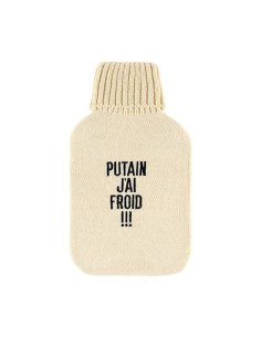 Bouillotte Savoie à Eau - Putain j'ai froid - Derrière La Porte