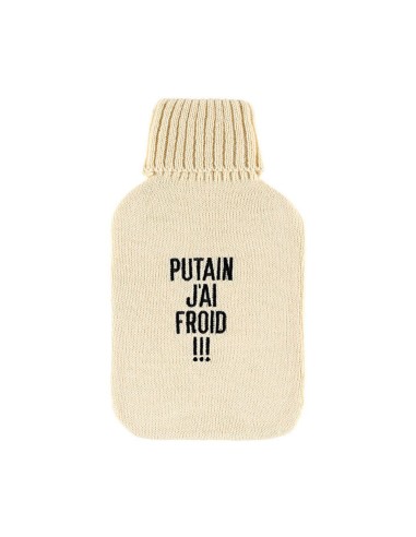 Bouillotte Savoie à Eau - Putain j'ai froid - Derrière La Porte