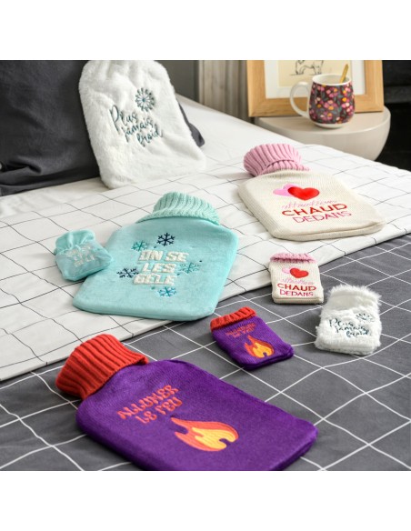 Bouillotte Savoie à Eau - On se les gèle - Derrière La Porte