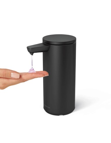 Distributeur de Savon Automatique rechargeable - Noir mat , 266ml - ST1082