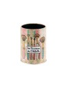 Pot à pinceaux de maquillage en métal "Les pinceaux de L'artiste" - Derrière la Porte