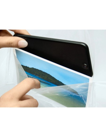 Rideau de douche - Pocket transparent- PEVA sans PVC - 180x200cm