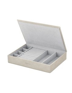 Boîte à bijoux - Sahla M en Suédine - Coloris Nomad - Blomus