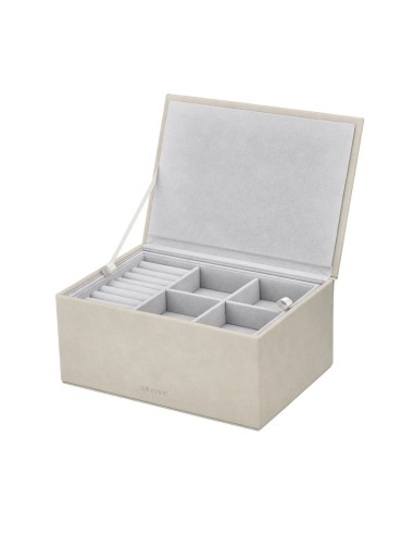 Boîte à bijoux - Sahla L en Suédine - Coloris Nomad - Blomus