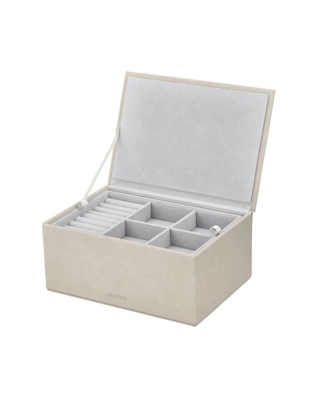 Boîte à bijoux - Sahla L en Suédine - Coloris Nomad - Blomus