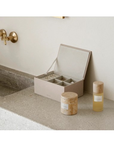 Boîte à bijoux - Sahla L en Suédine - Coloris Nomad - Blomus