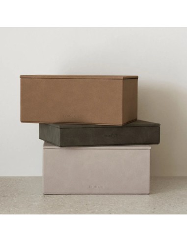 Boîte à bijoux - Sahla L en Suédine - Coloris Nomad - Blomus