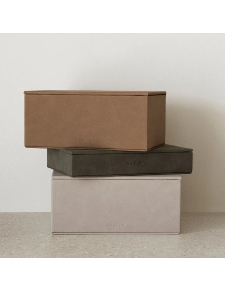 Boîte à bijoux - Sahla L en Suédine - Coloris Nomad - Blomus