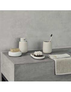Porte savon céramique - SONO - Coloris Moonbeam 2