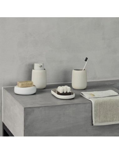 Porte savon céramique - SONO - Coloris Moonbeam