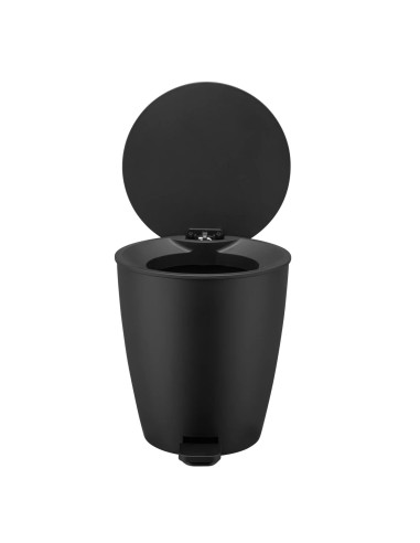 Poubelle à pédale 3L - AVA - Noir