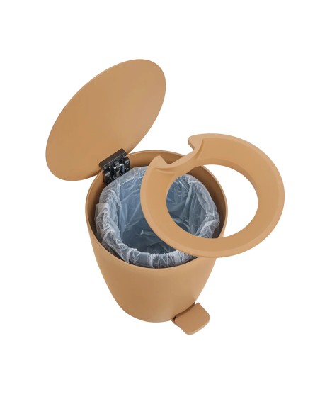 Poubelle à pédale 3L - AVA - Beige